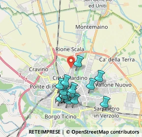 Mappa Via Ugo da Gambolò, 27100 Pavia PV, Italia (1.81143)