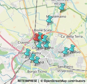 Mappa Via Ugo da Gambolò, 27100 Pavia PV, Italia (1.6075)