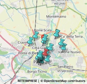 Mappa Via Domenico Nocca, 27100 Pavia PV, Italia (1.4855)