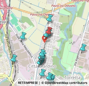 Mappa Via Domenico Nocca, 27100 Pavia PV, Italia (0.533)