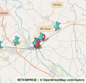 Mappa Via Slavacchio, 37045 Legnago VR, Italia (4.74364)