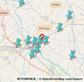 Mappa Via Slavacchio, 37045 Legnago VR, Italia (3.78909)