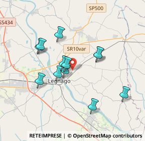 Mappa Via Slavacchio, 37045 Legnago VR, Italia (3.1825)