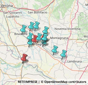 Mappa Via Slavacchio, 37045 Legnago VR, Italia (10.39933)