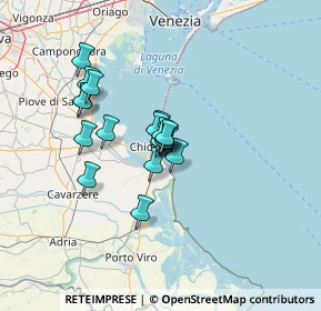 Mappa Via Libra, 30015 Chioggia VE, Italia (9.40722)