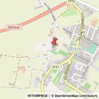 Mappa Via Casette Saltare, 35, 35042 Este, Padova (Veneto)