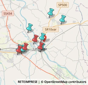 Mappa Via Pietro Nenni, 37045 Legnago VR, Italia (3.36818)