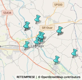 Mappa Via Pietro Nenni, 37045 Legnago VR, Italia (3.00333)