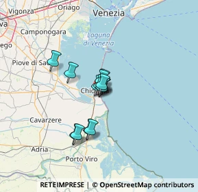 Mappa Via M. Polo, 30015 Chioggia VE, Italia (7.54692)