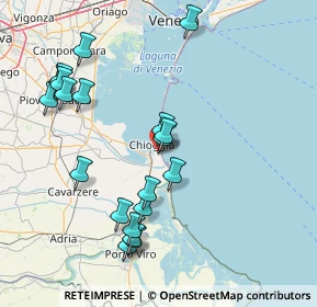 Mappa Via M. Polo, 30015 Chioggia VE, Italia (16.6005)