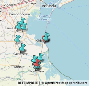 Mappa Via M. Polo, 30015 Chioggia VE, Italia (15.0875)