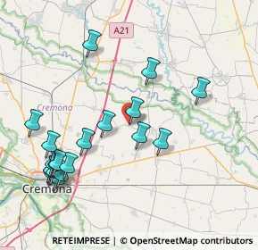 Mappa SP67, 26044 Grontardo CR, Italia (9.08)