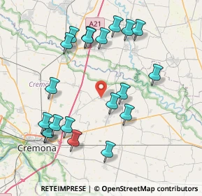 Mappa SP67, 26044 Grontardo CR, Italia (8.425)