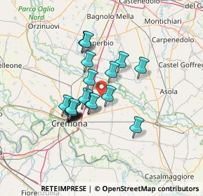 Mappa SP67, 26044 Grontardo CR, Italia (10.523)