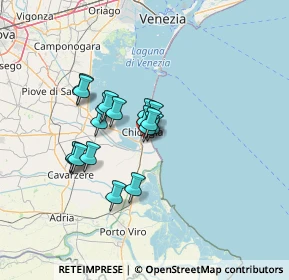 Mappa Via Laguna, 30015 Chioggia VE, Italia (9.755)