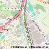 Hartă Pavia