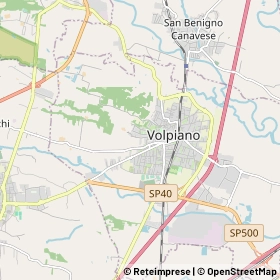 Mappa Volpiano