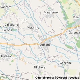 Mappa Copiano