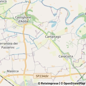 Mappa Camairago