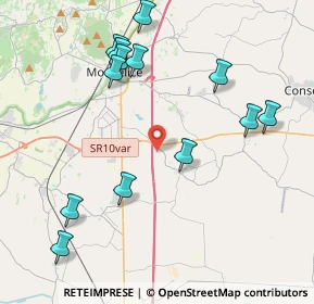 Mappa Via Moraro, 35020 Pozzonovo PD, Italia (4.54154)