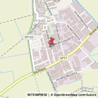 Mappa Via degli Artigiani, 13, 27010 Cura Carpignano, Pavia (Lombardia)