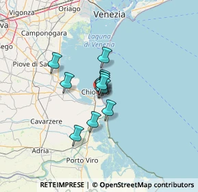 Mappa Via Corallo, 30015 Chioggia VE, Italia (6.65167)