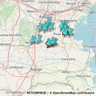 Mappa Via Dell'Artigianato, 35026 Conselve PD, Italia (11.2585)