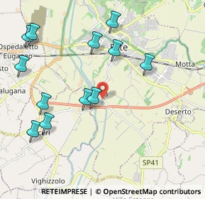 Mappa Via Guola Larga, 35042 Este PD, Italia (2.29917)