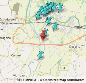 Mappa Via Guola Larga, 35042 Este PD, Italia (2.13)