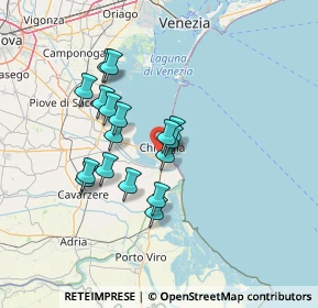 Mappa Via Maestri del Lavoro, 30015 Chioggia VE, Italia (11.29529)