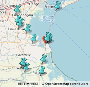 Mappa Via Maestri del Lavoro, 30015 Chioggia VE, Italia (16.96667)