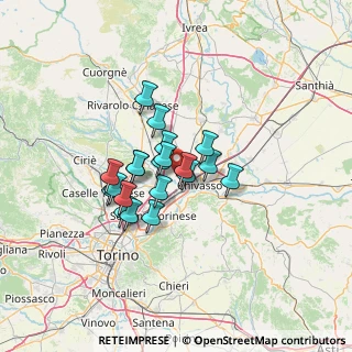 Mappa SP 87, 10080 Chivasso TO (9.311)