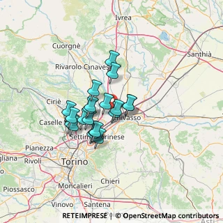 Mappa SP 87, 10080 Chivasso TO (9.5655)