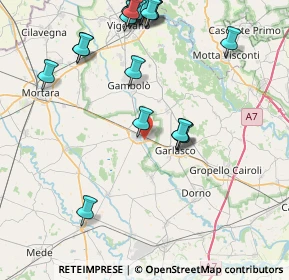 Mappa Via Artigianato, 27020 Tromello PV, Italia (9.8505)
