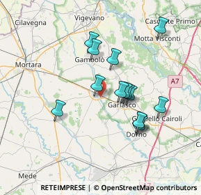 Mappa Via Artigianato, 27020 Tromello PV, Italia (6.165)