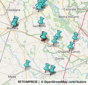 Mappa Via Artigianato, 27020 Tromello PV, Italia (8.8925)