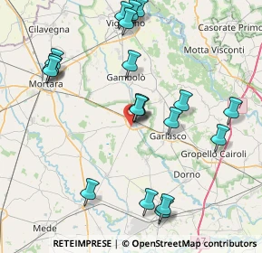 Mappa Via Giosuè Carducci, 27020 Tromello PV, Italia (8.8385)