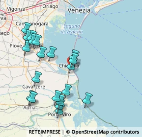 Mappa Vicolo Girasole, 30015 Chioggia VE, Italia (16.802)