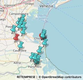 Mappa Vicolo Girasole, 30015 Chioggia VE, Italia (15.217)