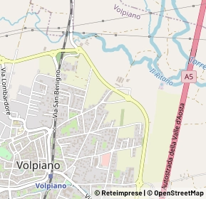 Mappa Via Pinetti, 10088 Volpiano TO, Italia (0.34231)