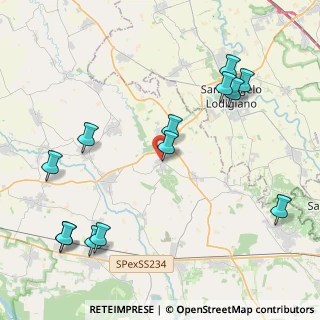 Mappa Via Cavour, 27010 Gerenzago PV, Italia (5.03538)