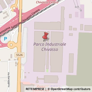 Mappa Via Caluso, 50, 10034 Chivasso, Torino (Piemonte)