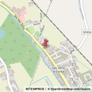 Mappa Via San Zeno,  135, 37053 Cerea, Verona (Veneto)