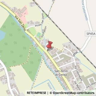 Mappa Via San Zeno, 70, 37053 Cerea, Verona (Veneto)