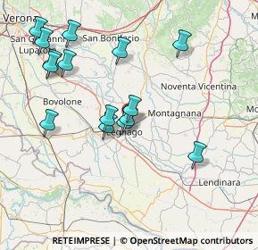 Mappa Via Pietà, 37045 Legnago VR, Italia (15.97733)