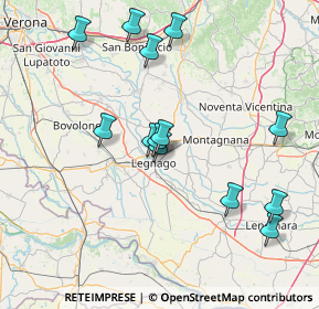 Mappa Via Pietà, 37045 Legnago VR, Italia (15.27154)