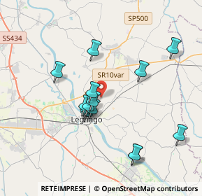 Mappa Via Pietà, 37045 Legnago VR, Italia (3.36)