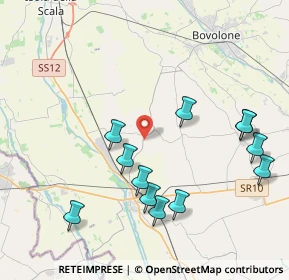 Mappa Via Busa, 37056 Salizzole VR, Italia (4.34833)