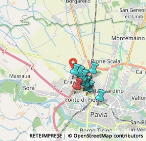 Mappa Via Luigi Giulotto, 27100 Pavia PV, Italia (1.155)