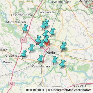 Mappa Via Luigi Giulotto, 27100 Pavia PV, Italia (5.83938)